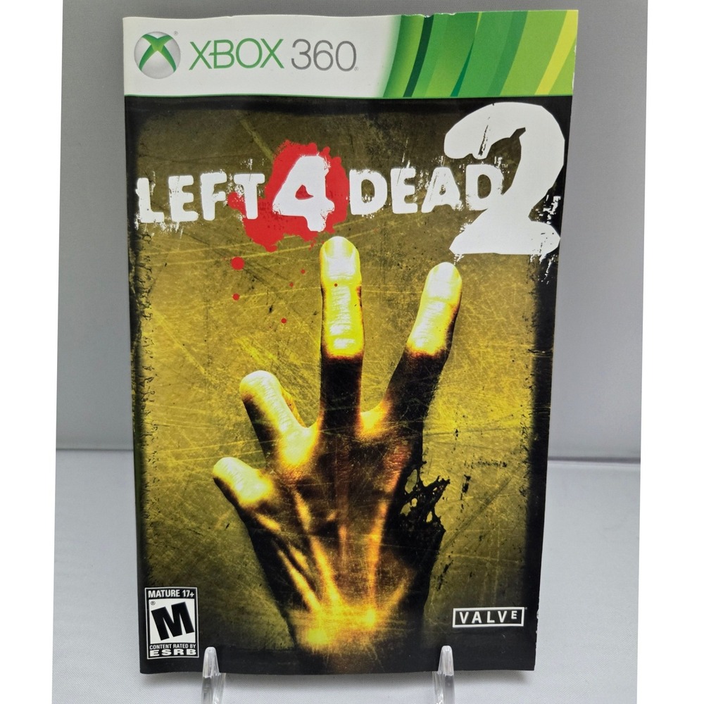 Left 4 Dead 2 Platinum Hits - Microsoft Xbox 360 - CIB Case Disc Manual Working - Picture 4 of 7